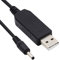 NFHK Cable 100cm USB 2.0 Type-A DC 5V to DC 12V 3.5x1.3mm Voltage Riser Boost Power Plug Barrel Connector