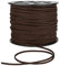 4mm Suede Cord for Jewellery Making Macrame Cord Necklace String Bracelet String Faux Leather Gift Wrapping String Necklace Making Beading Thread DIY Crafts - Discount Fabrics LTD (Chocolate,10m)