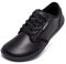 HOBIBEAR Chaussures Unisexe Larges Pieds Nus pour Hommes Femmes Baskets minimalistes Zero Drop Chaussures (Noir,EU 38)