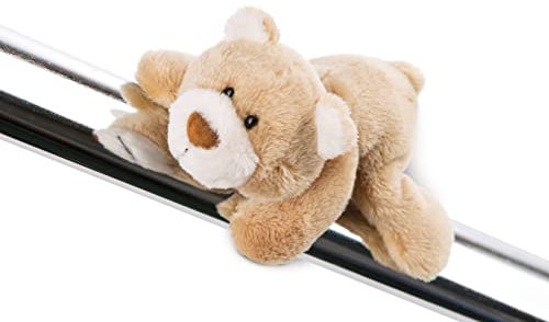 MagNICI Bär Mielo 12cm beige - Nachhaltiges Kuscheltier mit Magnet – Magnettier für Kühlschrank, Tafel, Metall & vieles mehr