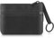 Amexo Porte Carte et Monnaie Homme - Petit Format en Cuir Noir
