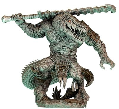 TYL | Grimdark Organic Minis 19 | Gray Unpainted Miniature Fantasy Miniatures for War Gaming, RPG 32mm - Scale Figures, Detailed Tabletop Boardgame Accessories, Realistic 3D Miniature (D)