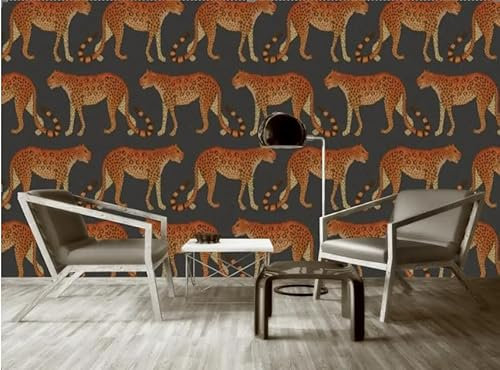 XDOUBAO Papier peint mural rétro, décoration d'hôtel, papier peint 3D, 400x280cm