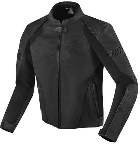 Bogotto Black-X V2 Motorrad Lederjacke, schwarz, 2XL