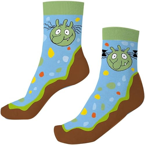 DH-Konzept 1 Paar Socken * DIE OLCHIS * für Kinder | Strümpfe für kleine Olchi | Kinderstrümpfe