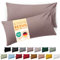 Blumtal Kissenbezug 30 x 50cm, 2 Stück - Oeko-TEX zert. Kissenbezüge 100% Mikrofaser in extra weich & waschmaschinenfest - Bezug Kissen Taupe
