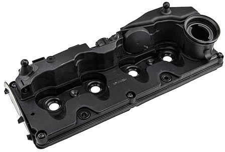 Partsline Cache-culbuteur couvre-culasse moteur compatible avec Golf VI A3 A4 1.6 TDI 2.0 TDI équivalent à 03L103469C, 03L103469R