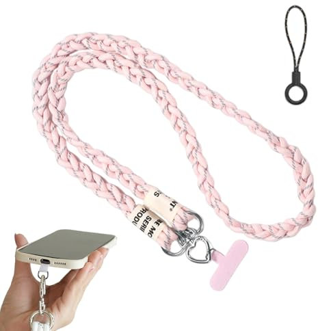 Generisch Handy Lanyard - Handyhülle Lanyard Mit Abnehmbarer Schlaufe | Multifunktionale Handyzubehör Für Outdoor, Einkaufen, Sport, Pendeln, Geschäftsreisen, Fitnessstudio & Arbeitsplatz