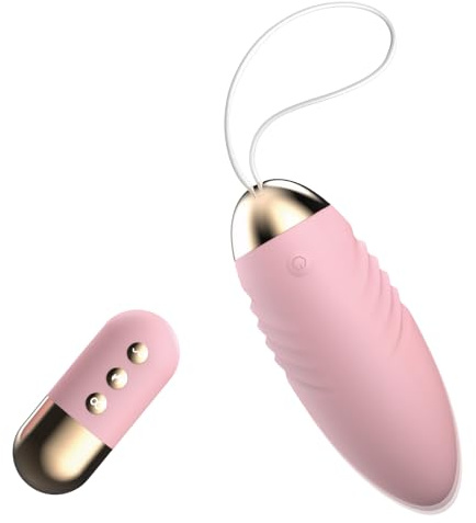 Ninonly Vibrator Liebeskugeln mit Fernbedienung Bullet Vibratoren | Wasserdicht, G-Punkt, 10 Einstellbare Vibrationsmodi, Für Paare Frauen
