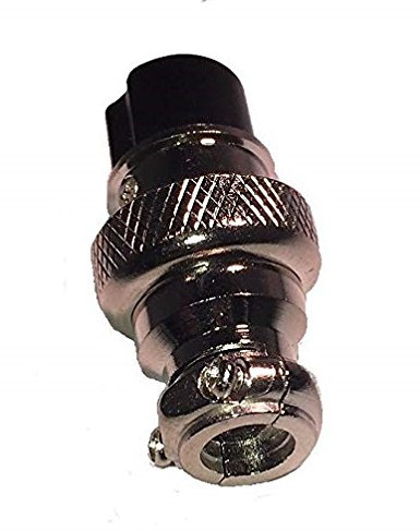 Pro Trucker CB Microphone Mic Plug Connector Chassis Sockets for CB Ham Radio Amateur Radio Male & Female - 5-Pin