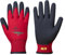 Superior Winter Work Gloves - Fleece-Lined with Black Tight Grip Palms (Cold Temperatures) Freezer Gloves - SNTAPVC - Size Medium