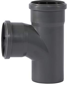 Ostendorf HTsafe Abzweig DN 90/90 mm 87 Grad HT-Rohr
