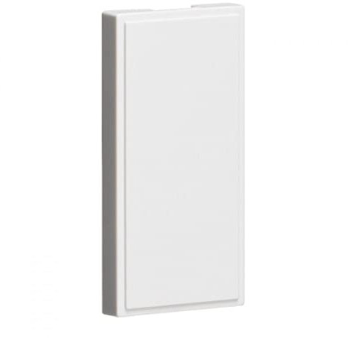 Pack of 10 - Half Blanking Modules (25 x 50mm) - White