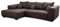 Cavadore Ecksofa Mavericco / XXL Eckcouch Inkl. Rückenkissen und Zierkissen / Longchair links / Industrial Style / 285 x 69 x 170 (BxHxT) / Mikrofaser Anthrazit