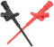 P5004 2PCS Multimètre Oscilloscope Professional Rapide Isolé Crochet Clip Haute Tension Sonde De Test Flexible