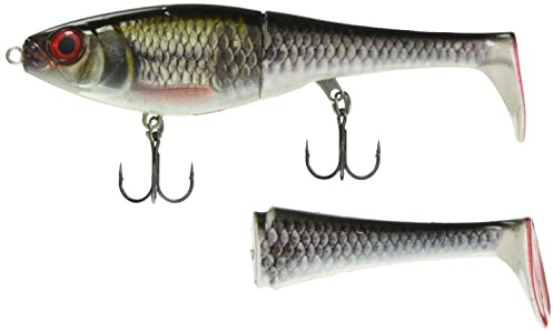 Rapala - X-Rap Peto Angelköder - Kunstköder mit weichem Fischschwanz - Süßwasser Spinnköder - Lauftiefe 0.5-1m - Fischköder 20cm, 83g - Hergestellt in Estland - 5W-50UV