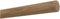TIBU Eiche Holz unbehandelt Handlauf Geländer 30-500cm Wandhandlauf Wand Treppe ohne Halter, Länge 4000 mm 400 cm 4,0 m und Enden gefast