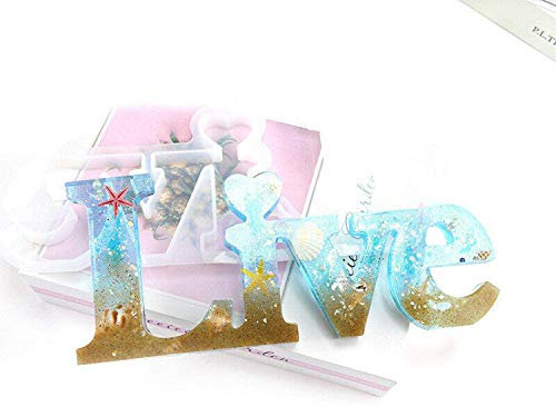 Live Silikonharz Gussform Epoxidharzformen für DIY Tischdekoration, Schmuckherstellung Kristall Epoxidform Bastelwerkzeug