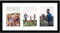 Americanflat 25x51 cm Bilderrahmen Collage Schwarz - Zeigen Sie drei 13x18 cm Fotos an Ihrer Wand an - Bilderrahmen 3 Bilder für Bilder der Familie - Verbundholz mit Plexi-Scheibe