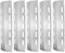 GriHero 43 x 13 CM Stainless Steel Heat Shield Tent, Universal Heat Plates for Outback Spectrum, Charbroil, Nexgrill, Ducane 5 Burner and Other Gas Grills, 5 Pack Outdoor BBQ Replacement Parts