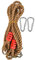 Corde de balançoire,Corde de rallonge de balançoire extérieure, Corde de rallonge de hamac de balançoire de Jardin avec Boucle de Connexion Kit de Sangles de Suspension pour balançoire d'arbre