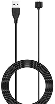 BoLuo Cargador Compatible con Xiaomi Mi Band 6/Mi Band 5,50mm Cables de Carga USB de Repuesto Adaptador de Cargador de Base Compatible con mi Band 5/Xiaomi Mi Band 6 Watch Accessories (1 pcs)