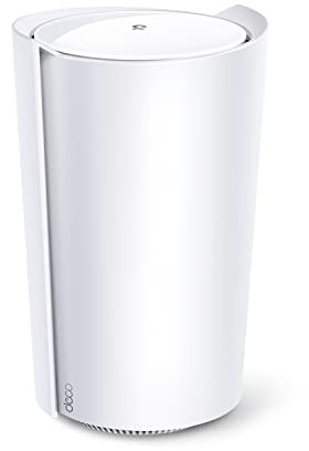 TP-Link AX6600 Deco Tri-Band WiFi 6 Mesh System(Deco X90) - Replaces Routers and Extenders, AI-Driven and Smart Antennas, 2.5G WAN Port, 1-Pack