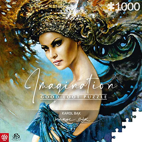 Good Loot Puzzle Puzzle Imagination Karol Bąk Deceptive Wind 1000 Teile Puzzle-Artwork für Erwachsene und Teenager Puzzlespiel mit 1000 Teilen - vom Künstler Geschaffenes Puzzle 68,3 x 48 cm