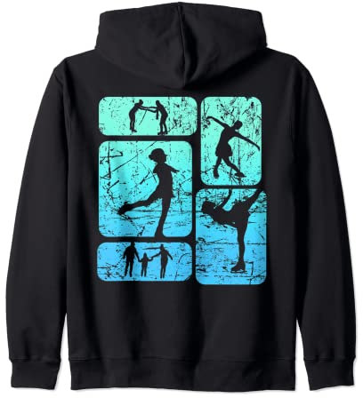 Eiskunstlauf Kapuzenjacke