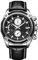 findtime Uhren Herren Chronographen Armbanduhr Männer Wasserdicht Edelstahl Analog Datum Stoppuhr Kalender Quarz Große Uhr für Jungen Business Klassische Schwarz