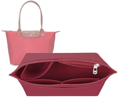 Lckaey 1012claret2-M Handtaschen-Organizer-Einsatz für Handtaschen, Größe L