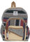 Marubhumi Natürlicher, handgefertigter Hanf-Rucksack mit mehreren Taschen, Mehrere Reißverschlüsse, Small-13 x 10 inches, Hanf-Rucksack