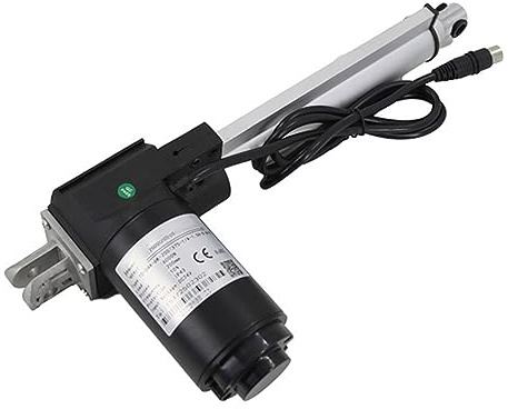 DC 12V 24V Vérin Électrique 50- 600mm Actionneur Linéaire de Course avec Max Poussée 6000 N pour Tables Élévatrices Fauteuils de Massage Instruments Médicaux ( Couleur : 35mm/s-500N(50KG) , Taille : 1
