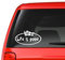 WildeBabsKLBT 15cm Hochwertiger Auto-Aufkleber Sticker Decal Autoaufkleber Aufkleber-Folie Life is Good D122
