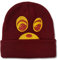 VERSILI College Dropout Kanye Bear Beanie, Rot und Gelb, Einheitsgröße, Rot/Gelb, Einheitsgr��e
