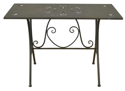 HTI living Gartentisch 110 Lily Metalltisch Terrassentisch