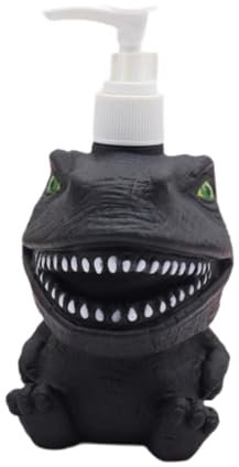 perfk Flüssigseifenspender für die Hand, Lotionflasche mit Cartoon-Motiv für Kinder, Pumpflasche mit Tiermotiv, Seifenflasche für Küchenarbeitsplatten, Dinosaurier