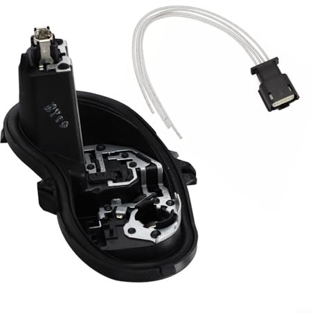 Lecreatekit Rücklicht-Lampenfassung für Opel Astra K, Rot, Halogen, Links, 39001577