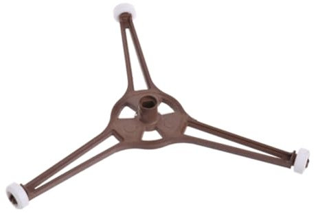 Triangle 1PC Triangle Plaque de four à micro-ondes Bac Rogue rotative Rouleau de support Rouleau de remplacement Assemblage de l'anneau de remplacement pour micro-ondes 24,5 cm de diamère Diapar à mi