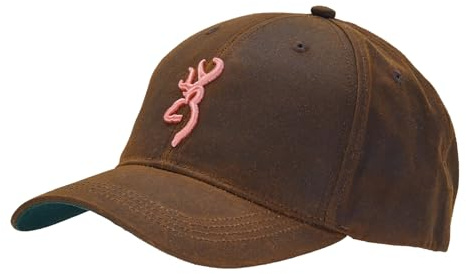 Browning Logo Baseball Hat Cap Celine Wax Black