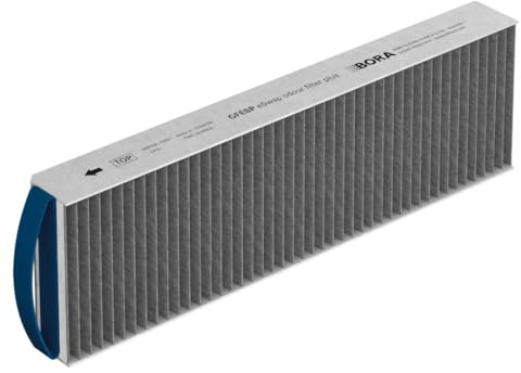 BORA GFESP Original Activated Carbon Filter Odour Filter Plus, for BORA Pure & Easy Hob Extractor, Replacement Filter Accessories, Recirculation Filter, Odour Reduction, Tool-free Filter Replacement