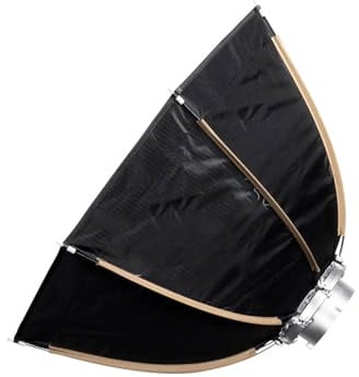 Andoer Softbox Ottagonale 40D con Griglia, Softbox Portatile Leggero per Luci Serie X200/CX100/X60, per Fotografi di Viaggio e Creatori di Contenuti Mobili, Ideale Ritratti e