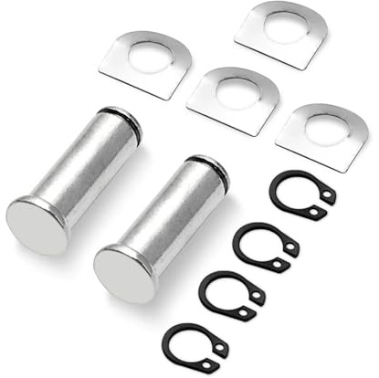 repose-pieds pliables Kit De Montage De Repose-pieds 10 Pièces Pour Harley Davidson Touring Dyna Softail Sportster 883 1200 support latéral de Pédales(2)
