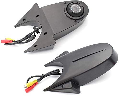 Dynavsal Rückfahrsystem mit Rückfahrkamera im 3. Bremslicht Bremsleuchte Ersatz für Rückfahrkamera Transporter Mercedes Sprinter Viano Vito Transit Ducato VW Crafter T5 Renault Master Opel Vivaro