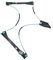 Frankberg Elektrisch Fensterheber Ohne Motor 2/3-Türer Vorne Links Kompatibel mit Polo 6R 6C Polo Van 6R 2009-2020 6R3837461A