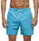 Arcweg Badehose für Herren mit Reißverschlusstasche Atmungsaktiv Wasserabweisend Badeshorts Männer Trainingsshorts Elastisch Verstellbar Mit Tunnelzug Meshfutter Hellblau M(EU)
