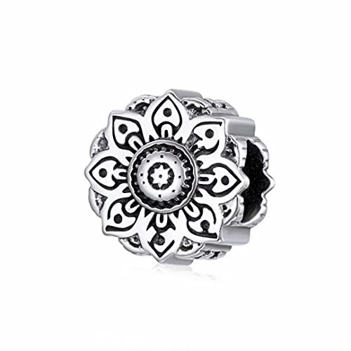 Qings Lotus Charm Beads Einfache Retro Petal Beads eignen sich für alle Arten von Armbändern und Halsketten
