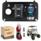 10L0L Golf Cart EZGO Key Switch Console Panel,Include DC 9V-48V 3.1A Fast Charge Dual USB Charger Sockets & Digital Voltmeter & Forward Reverse Switch,Fits EZGO TXT & Medalist PDS