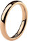 Taffstyle Band Ring Edelstahl Herrenring Damenring Partnerring Trauring Verlobungsring Damen Herren Rosegold Größe 55 (17.5) Breit 3mm