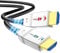 FeizLink 8K HDMI Glasfaser Kabel 25M, HDMI 2.1 Kabel 48Gbps High-Speed, 8K@60Hz 4K@120Hz Dynamic HDR Dolby, Kompatibel mit Blu-ray/TV Box/HDTV/Projektor/Game Console/AVR